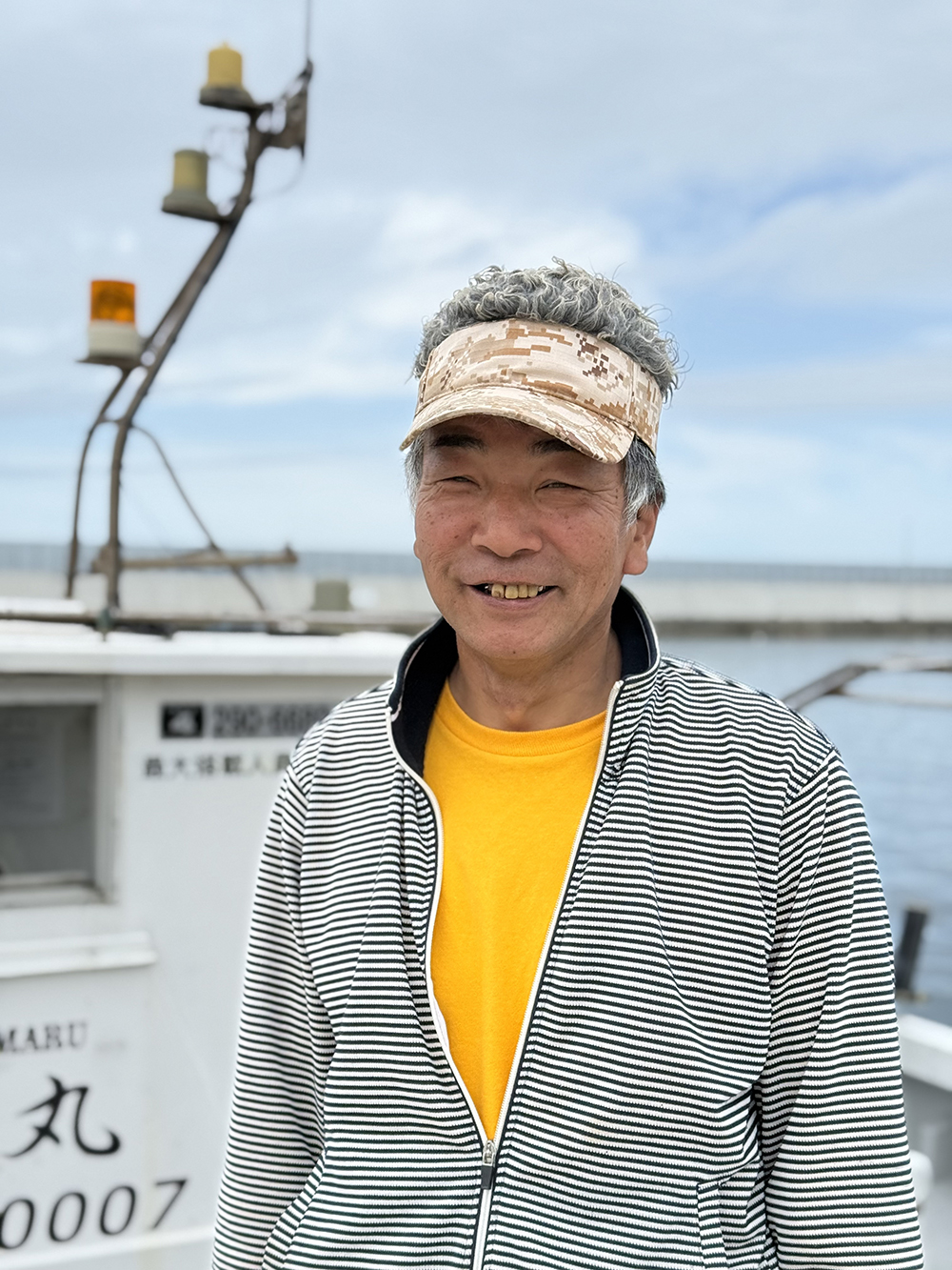 遊覧船の曜丸の柴田幸宏さん